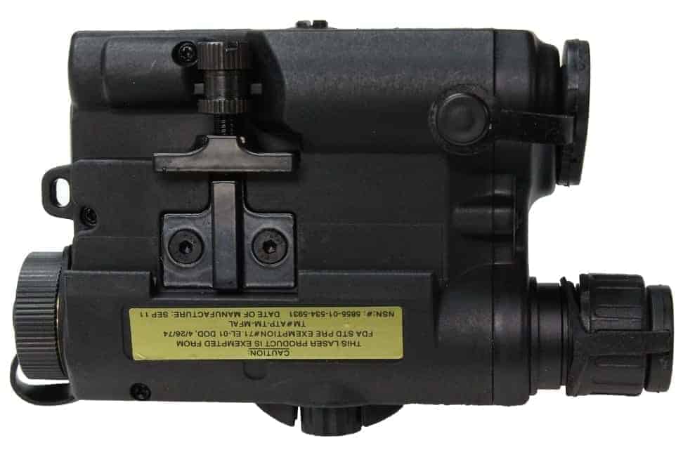 FMA PEQ LA5 LED White Light + Red Laser With IR Black