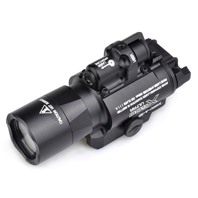 FMA / Target One X400 LED Tactical Flashlight + Red Laser