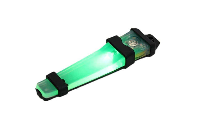 FMA Velcro V light Black - Green light