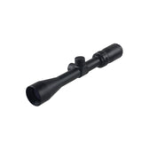 GHT 3-9x40 rifle scope side view with 40mm objective lens