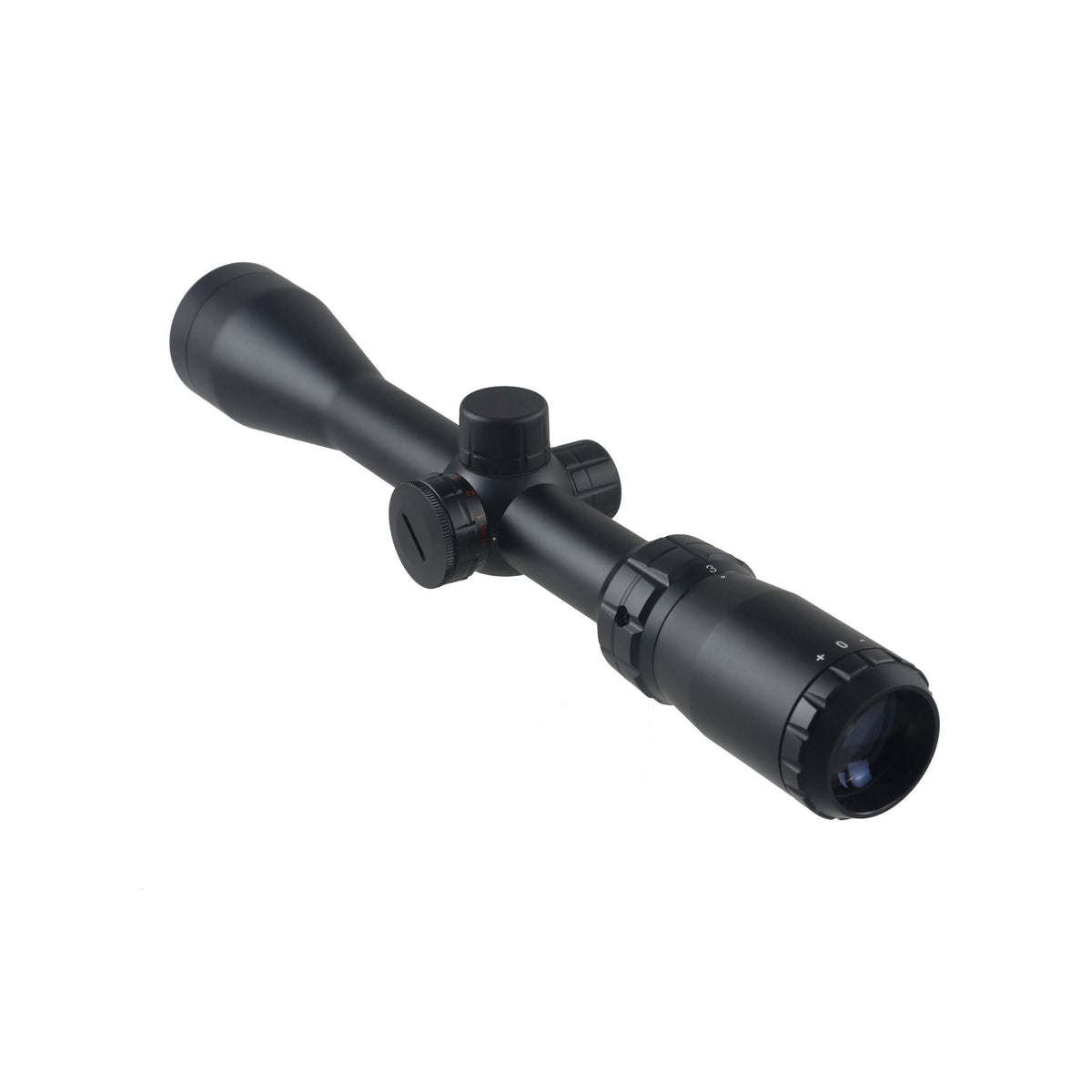 GHT 3-9x40EG illuminated rifle scope with red and green reticle