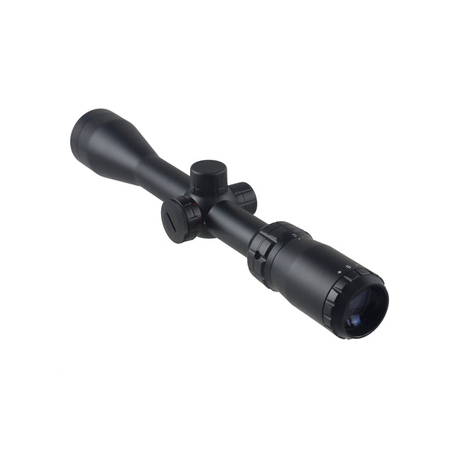 GHT 3-9x40EG illuminated rifle scope with red and green reticle