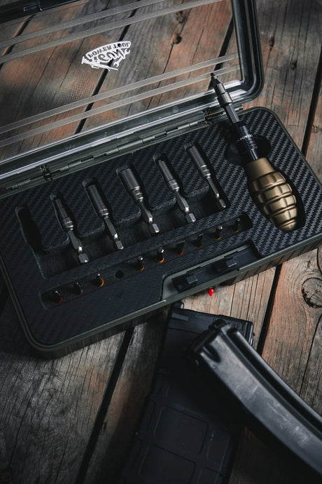 GPT 17-Piece Grenade-Style Airsoft Valve Tool Kit-Socom Tactical Airsoft