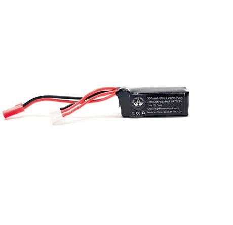 HPA 7.4V Brick 300Mah 30/50C Burst JST HPA battery