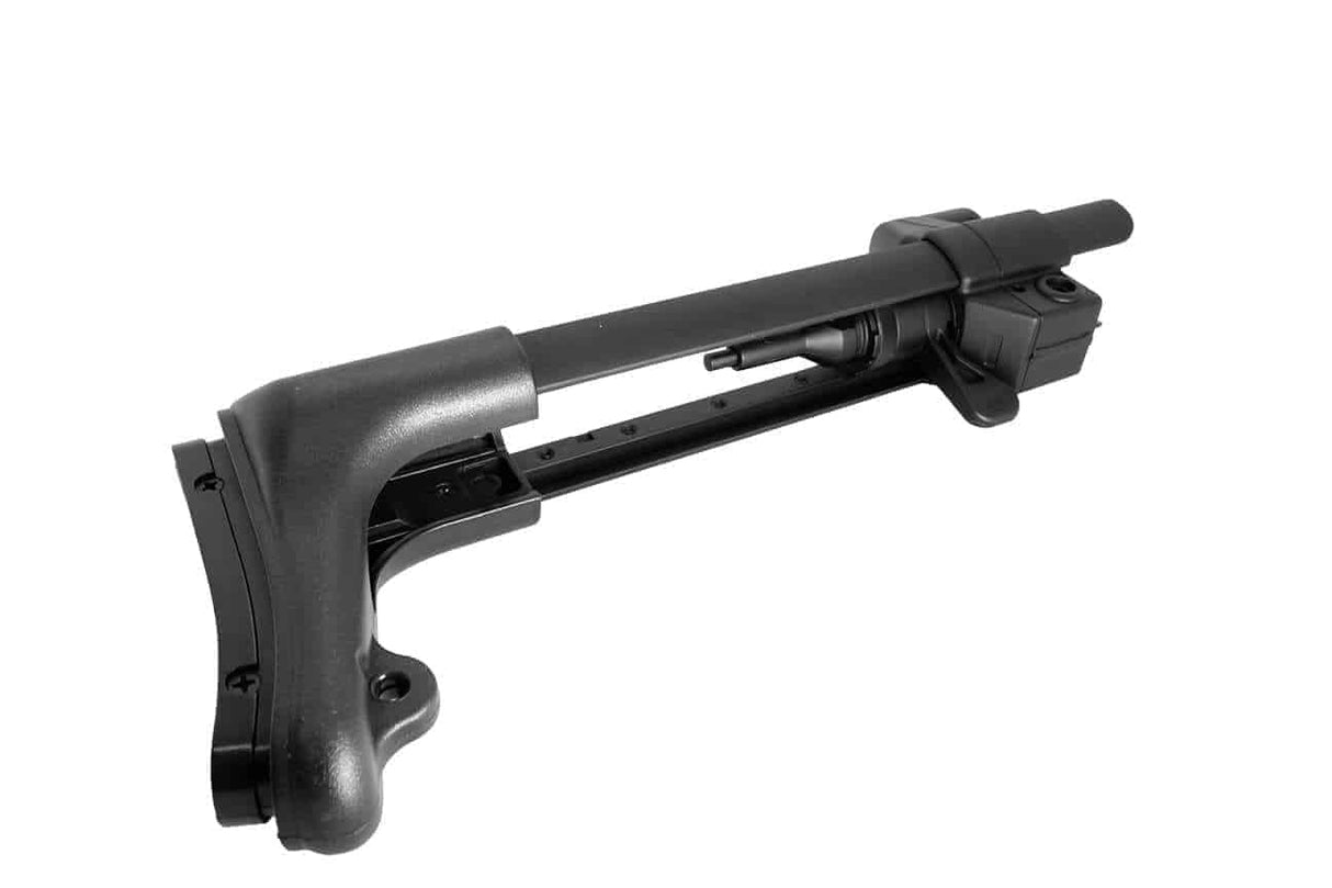 JG MP5 Retractable Stock For MP5 Series AEG Black