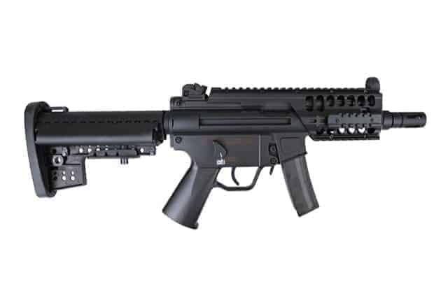 JG MP5K with m4 stock and rails JG206