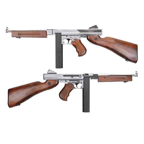 King Arms M1A1 Thompson Grand Special (Silver)