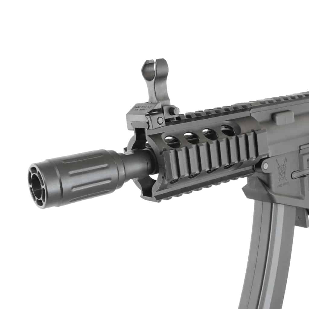 King Arms PDW 9mm SBR Shorty - Grey & Red (Limited Edition)