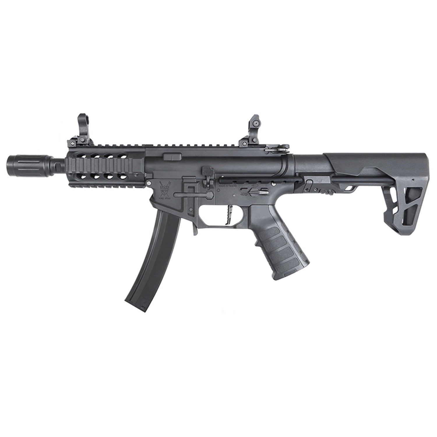さくら　King Arms PDW 9mm SBR Shorty PDW 9mm SBR Shorty-Grey&Red – King Arms Store