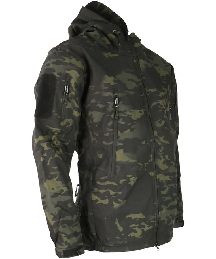 Kombat Patriot Soft Shell Jacket With Hood