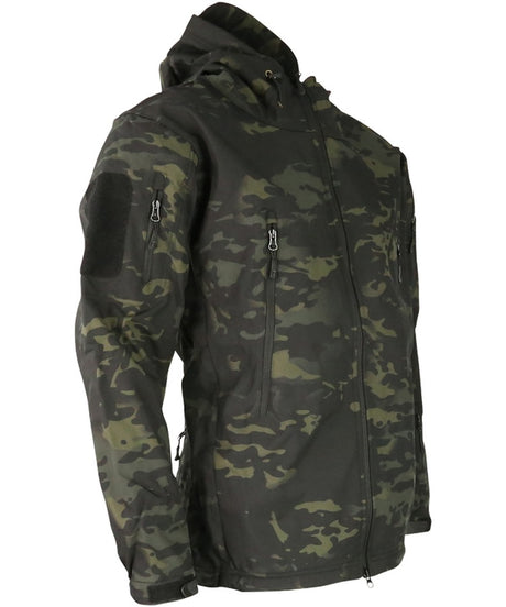 Kombat Patriot Soft Shell Jacket With Hood