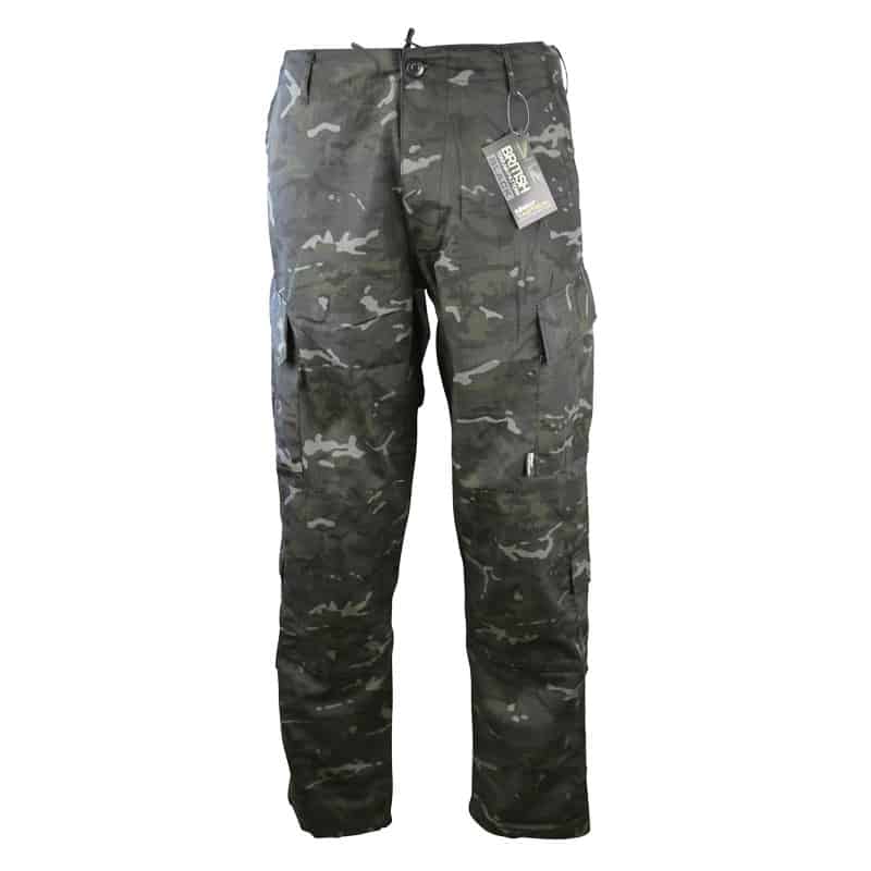Kombat UK ACU Assault Trousers - BTP Black