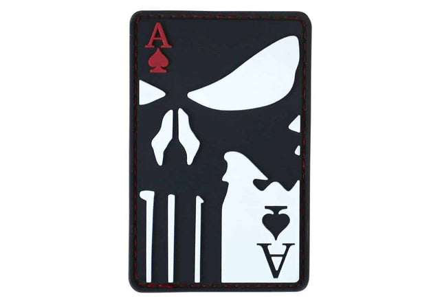 Kombat UK Punisher Ace of spades patch