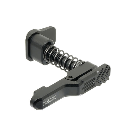 MAXX CNC Aluminium Advanced Magazine Release (Style A) (Black) (for MTW M4)