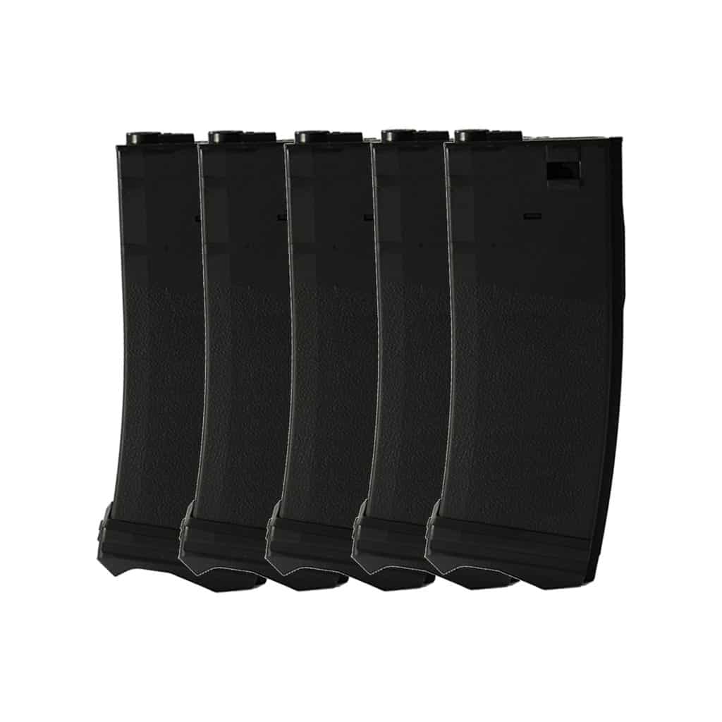 Modify 190 Round XTC M4 Mid Cap Magazine (Black) Box Of 5