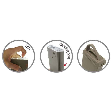Modify Bhive 150 Round M4 Mid Cap Magazine (Black) Box of 5