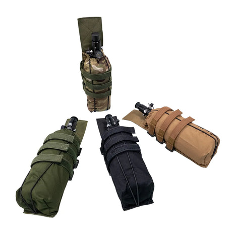 Molle HPA Tank Pouch (Black, Green, Tan, MC)-pouch-Socom Tactical Airsoft