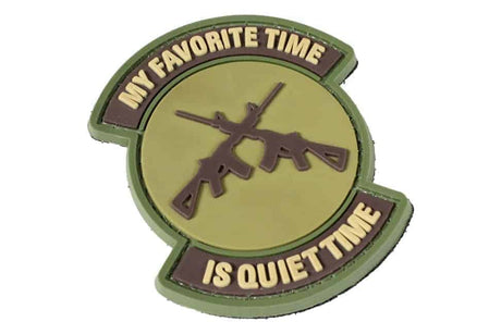 My favourite time is quiet time patch (Coyote)