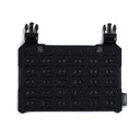 Novritsch ASPC MOLLE front flap in Black with buckles
