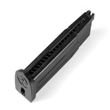 Novritsch Gen3 gas magazine rear view showing the BB channel