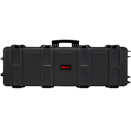 Nuprol Premium Black Case with Velcro Patch (Pick n Pluck Foam)-Socom Tactical Airsoft