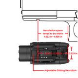O Light PL-3S Valkyrie Rail Mount Light