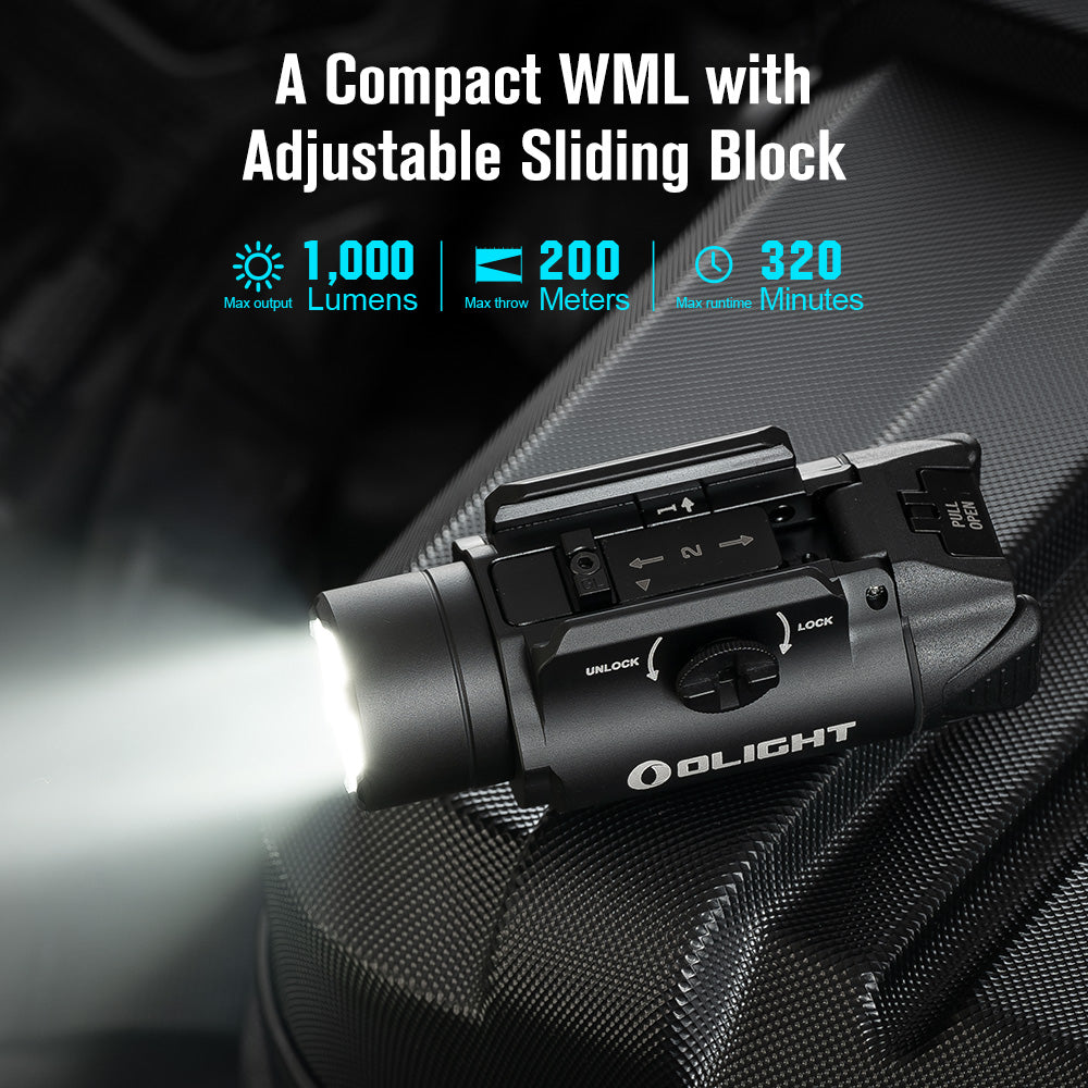 O Light PL-3S Valkyrie Rail Mount Light