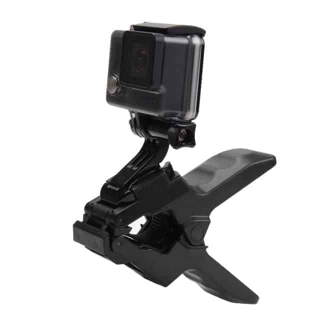 PULUZ Action Sports Cameras Jaw Clamp Mount for GoPro