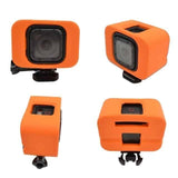 PULUZ Floaty Case with Backdoor for GoPro HERO4 Session (Orange)