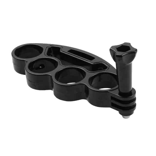 PULUZ Handheld Plastic Fingers Grip Ring Monopod Tripod Mount wi