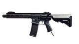 Poseidon Punisher+ M4 HPA airsoft rifle with Polarstar Jack in black