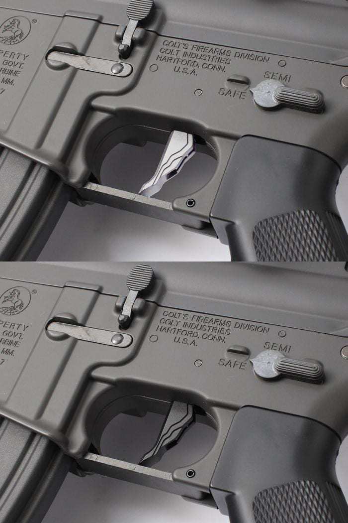 Prometheus Sigma Trigger for next gen recoil - Silver