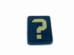 Question mark '?' small patch (Tan)