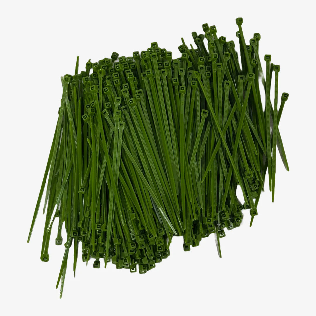 Cable Zip Ties 500 pcs Green