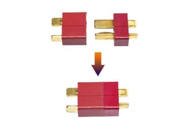 Rocket High Current airsoft deans Set