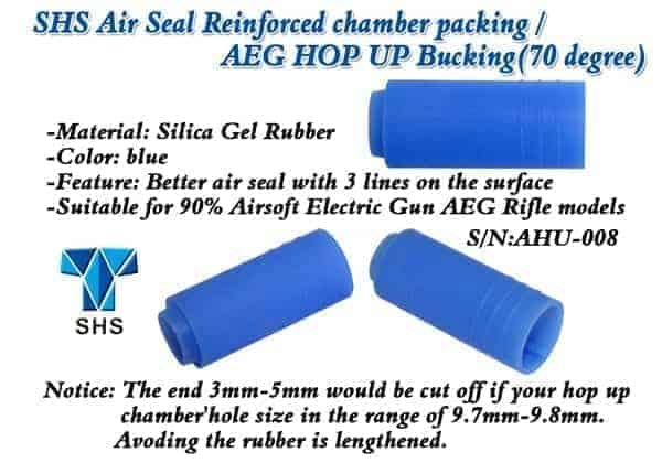 SHS Air Seal Reinforced chamber packing\AEG hop up rubber bu
