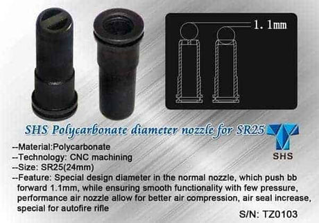 SHS SR-25 air nozzle 24mm