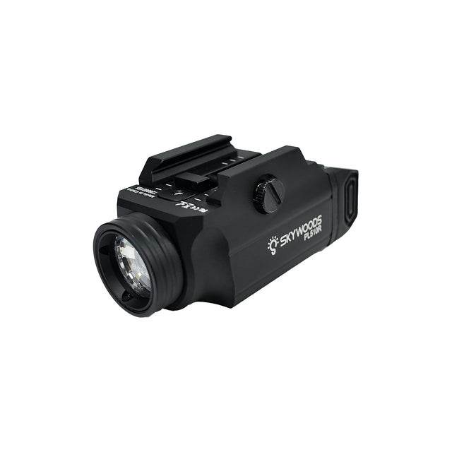 Skywoods PL510R Tactical Pistol Flashlight with Red Laser-Socom Tactical Airsoft