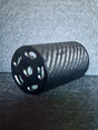 Strike Carbon 50mm 3K woven carbon fibre Fat Can airsoft suppressor