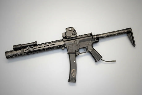 Strike Carbon carbon fibre rear stock with 7075 alloy fittings