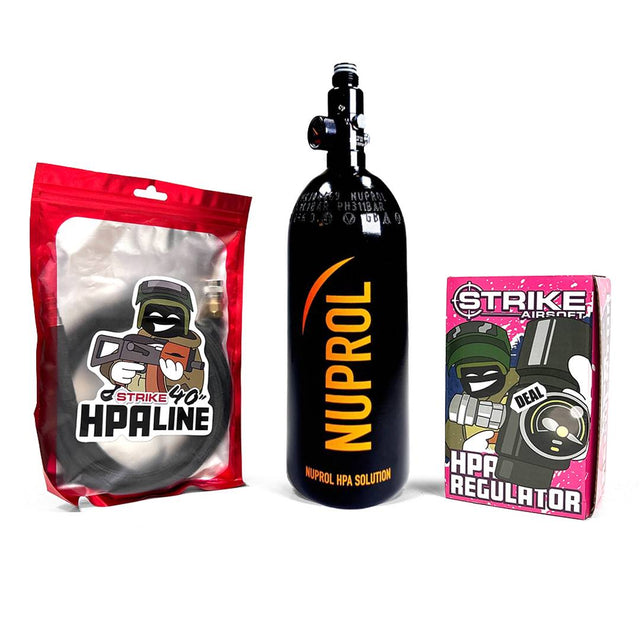 Strike HPA REG, Line and 48 Ci Tank Bundle *Save*-Socom Tactical Airsoft