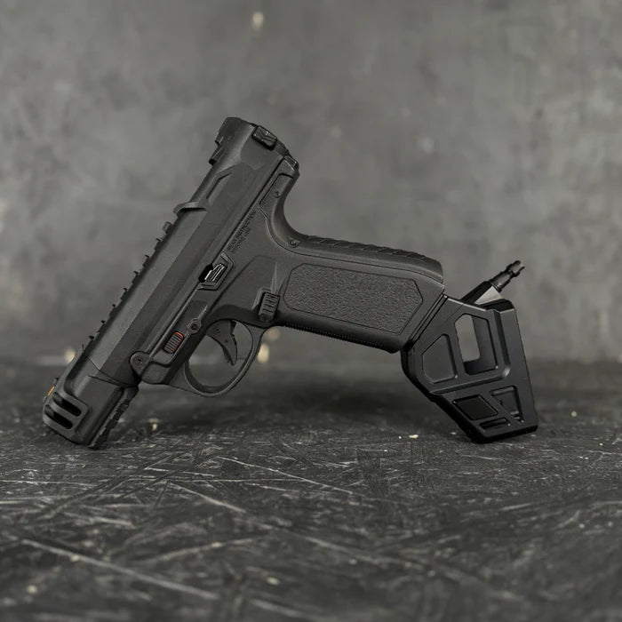 Airtac T1P CNC Angled HPA Adapter - 2 in 1 GLK + CAPA - Blackout Edition