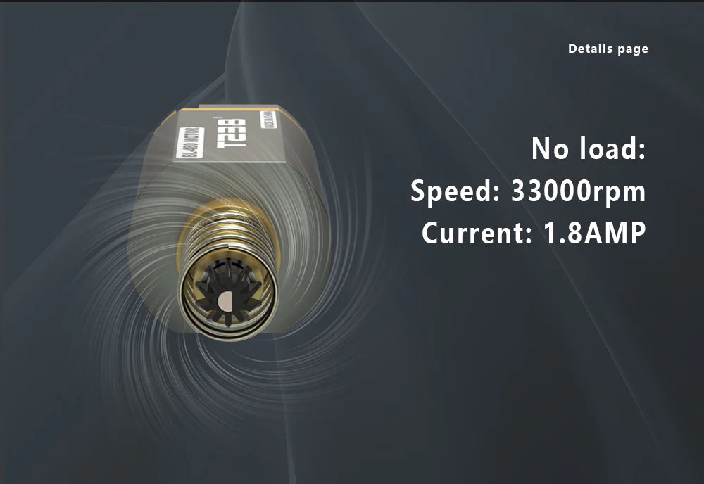 T238 Brushless Motor High Torque & Speed (Long Shaft)