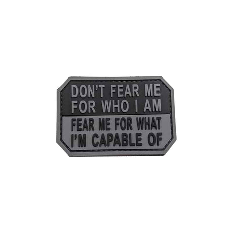 TPB Don't Fear Me For Who I Am Patch