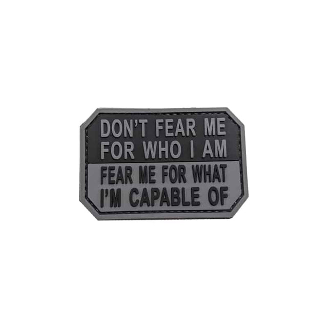 TPB Don't Fear Me For Who I Am Patch