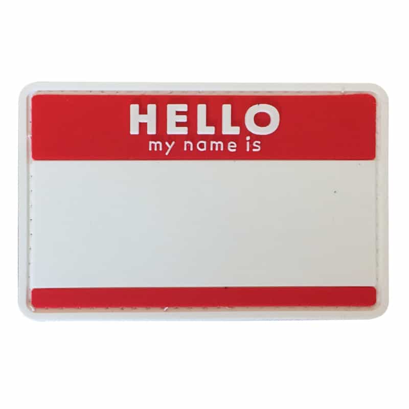 TPB Hello, My Name Is... Patch