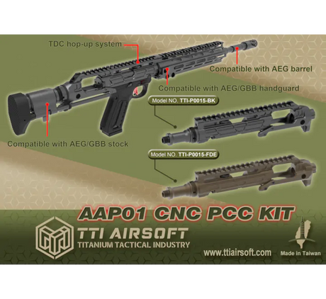 TTI AAP-01 PCC Kit Black (CNC)