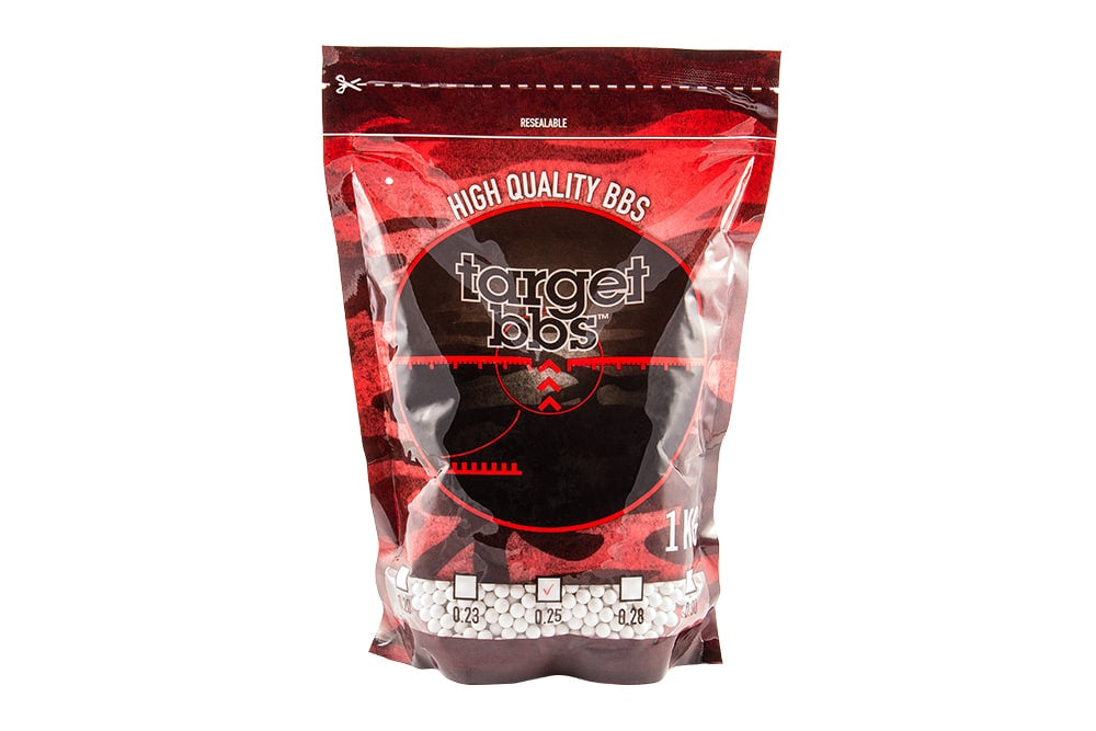 Target 0.25g BB's 1kg Bag (White)
