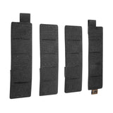 Tasmanian Tiger Velcro To Molle Adapter Set (Black)