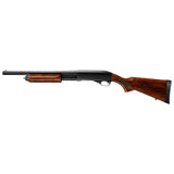 Tokyo Marui M870 Wood Stock Type gas shotgun, full side view
